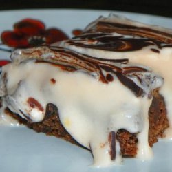 Orange Cream Cheese Brownies