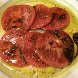 Sliced Tomato Salad