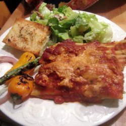 Spinach and Cheese Manicotti