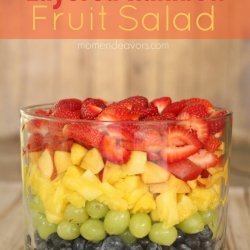 Layered Fruit Salad