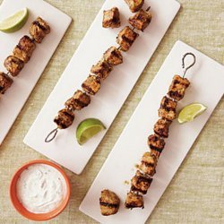 Caribbean Chicken Kebabs