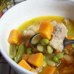 Sweet Potato and Pork Soup
