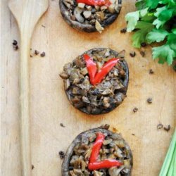 Basic Stuffed Portobello Mushrooms