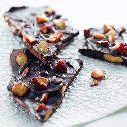 Sea-Salted Smoky Almond Chocolate Bark