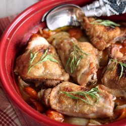 Braised Chicken Tarragon