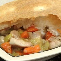 Chicken, Lemon and Leek Pot Pie