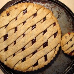 Martha Stewart's Linzer Tart With Lingonberry (Or Raspberry) Jam