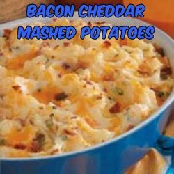 Bacon and Cheddar Mashed Potatoes