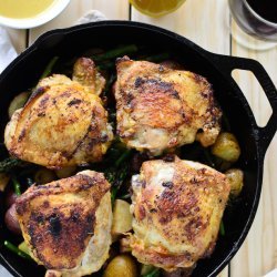 Dijon Chicken and Potatoes