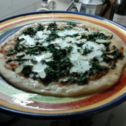 Digest Diet: Pizza With Wilted Greens, Ricotta and Almonds