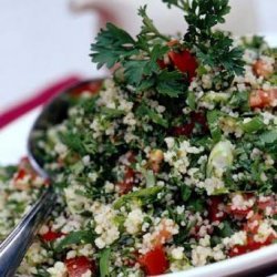 Tabbouleh Salad With Chopped Walnuts