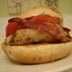 Grilled Bacon & Swiss Chicken Burger