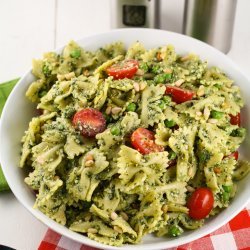 Peas and Pesto Salad