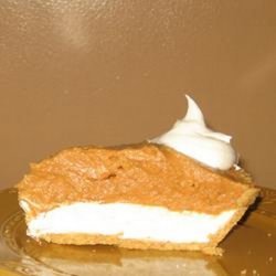 Double-Layered Pumpkin Pie