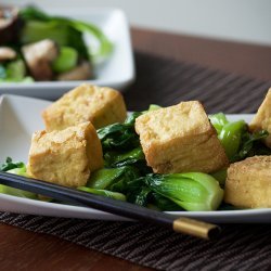 Stir-Fried Tofu With Bok Choy