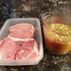 Curried Mango Pork Chops