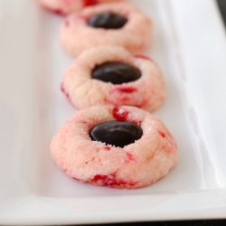 Cherry Chocolate Thumbprints