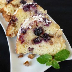 Sour Cream Blueberry Coffee Cake