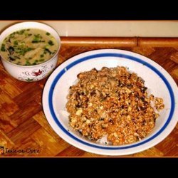 Skillet Spicy Tofu Pork Dinner