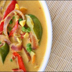 Spicy Thai Peanut Vegetable Curry