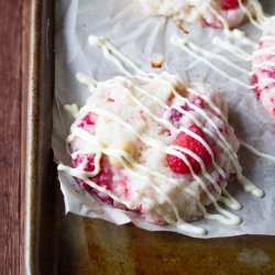 White Chocolate Macadamia Scones