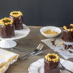 Chocolate Honeycomb cakes