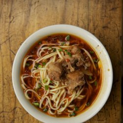 Yu Xiang Pai Gu Mian (Sichuan Noodle Pork Shoulder Soup)