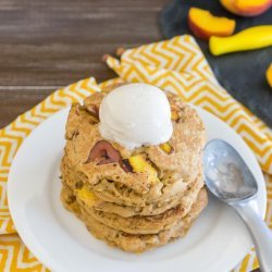 3 Ingredient Peach Cobbler