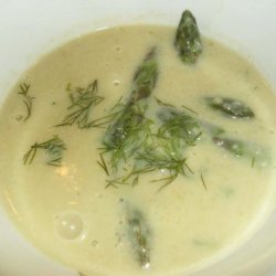 Creamy Asparagus Soup With Fennel