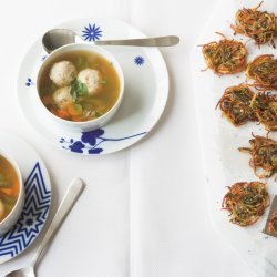 Vegetarian Matzo Ball Soup