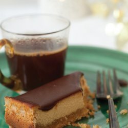 Espresso Cheesecake Bars