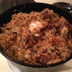 Uzbek Plov (Lamb and Rice Pilaf)