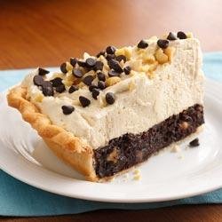 Mile-High Peanut Butter-Brownie Pie