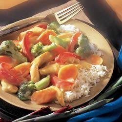 Creamy Chicken Stir-Fry