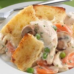 Sister Schubert's(R) Chicken Pot Pie with Bread Topping