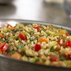 Rice and Lentil Pilaf