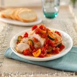 Hunts(R) Chicken with Mediterranean Vegetables