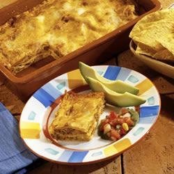 Southwest Sausage Lasagna