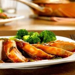 Maple Rum-Glazed Chicken