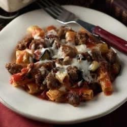 Baked Ziti with Johnsonville Italian Sausage