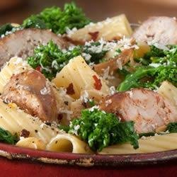 Rigatoni with Italian Sausage and Broccoli Rabe