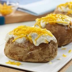 Cheesy Mushroom Potato Topper