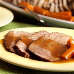 Perfect BBQ Beef Gravy and Pot Roast