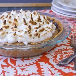 Peanut Butter Meringue Pie