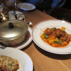 Sunday Gravy With Sausages and Meatballs