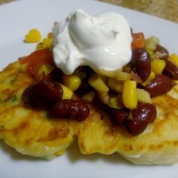 Corn-N-Scallion Sourdough Pancakes