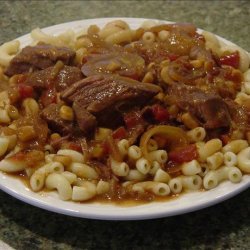 Am’s Crock Pot Beef Goulash Stew