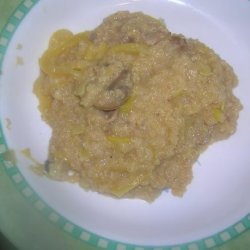 Quinoa Risotto With Mushrooms and Summer Squash