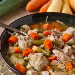 Potato Soup W/ Dumplings