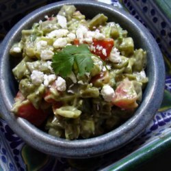 Cactus Salad With Avocado Dressing- Nopales